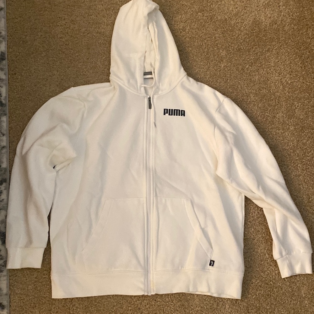 Puma zip hoodie XL